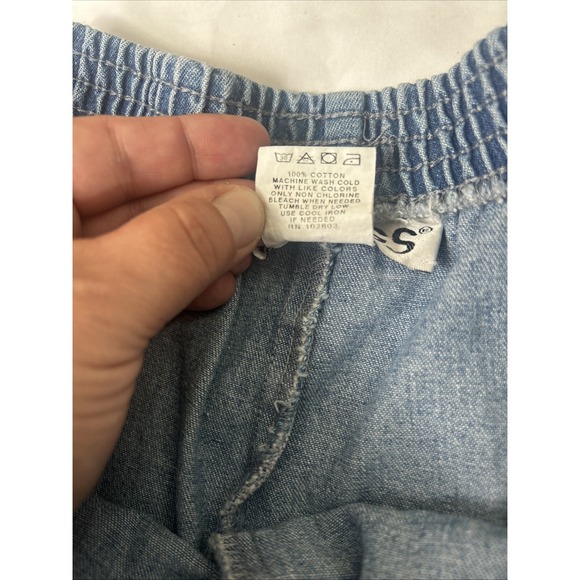 Briggs Women's Elastic Waist Jeans Size 18 Medium Blue 2-Pocket Classic Casual - Picture 4 of 9